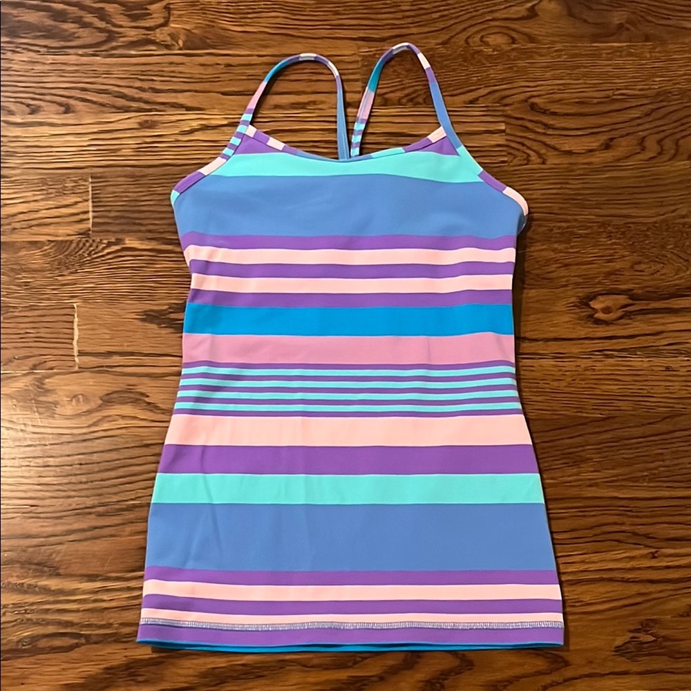 Ivivva Multicolor Striped Tank Top